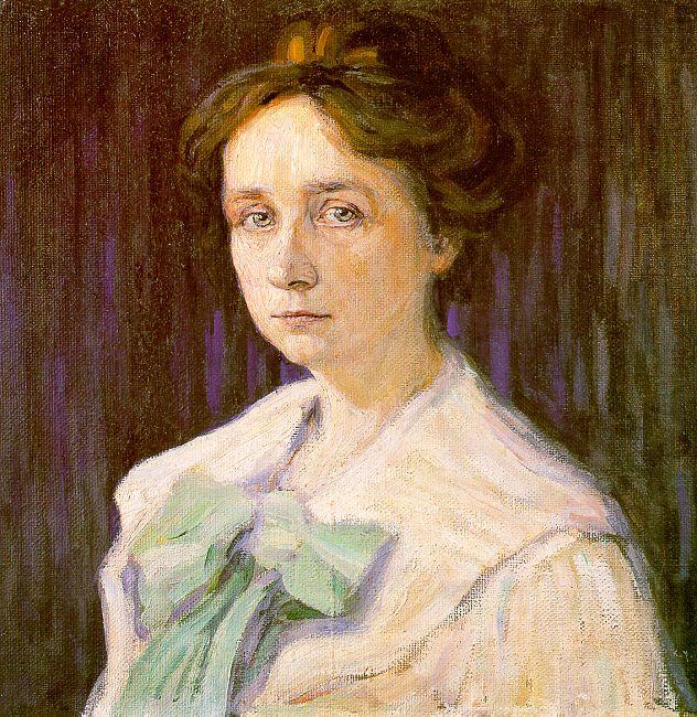 Portrait of Gabriele Munter, Wassily Kandinsky